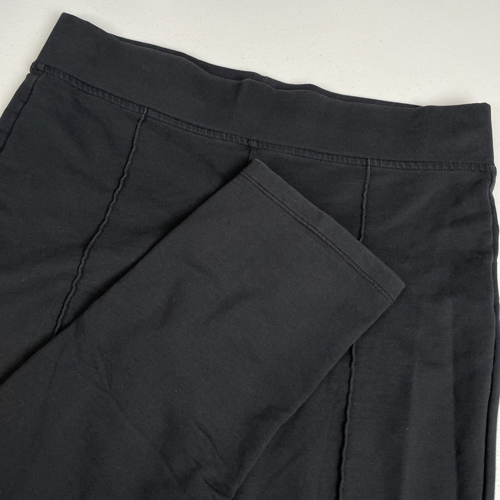 Lauren Active Pants‎ Women's Size PM Black Cotton Polyester Casual Loungewear